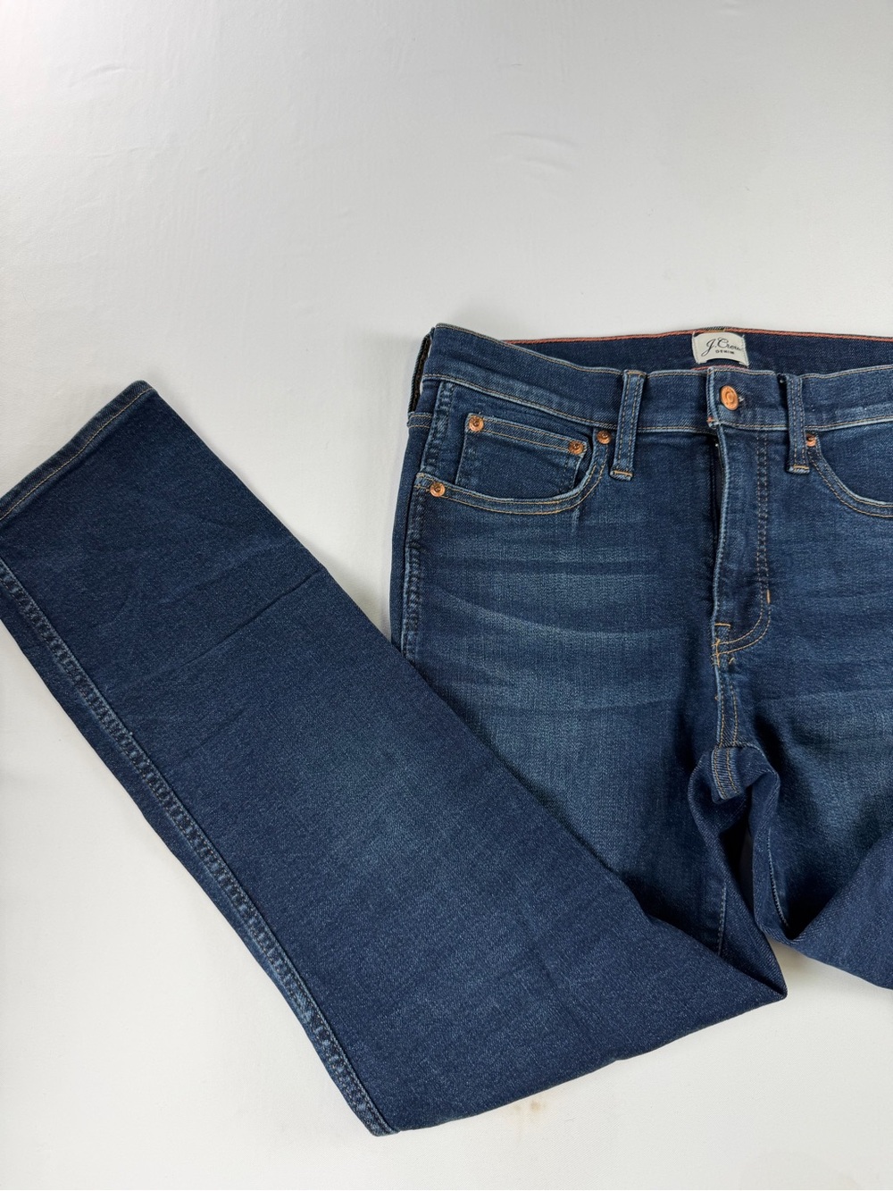 J. Crew Denim - Vintage Straight size 27 Jeans in Medium Blue Wash NWOT - Picture 2 of 15